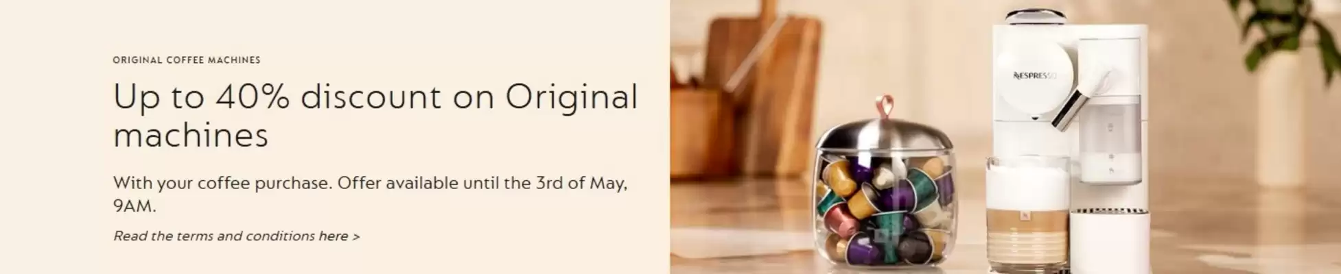 Magazine Nespresso (valid până la 3-05)