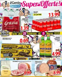 Volantino Il Genio Supermercato settimana 9 Pagina 1