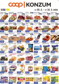 Konzum leták Strana 1