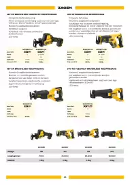 DeWALT folder Pagina 42