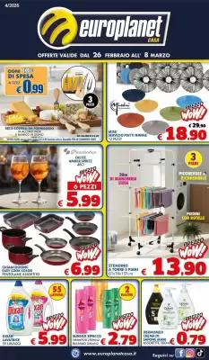 Volantino Europlanet Casa (valido fino al 8-03)
