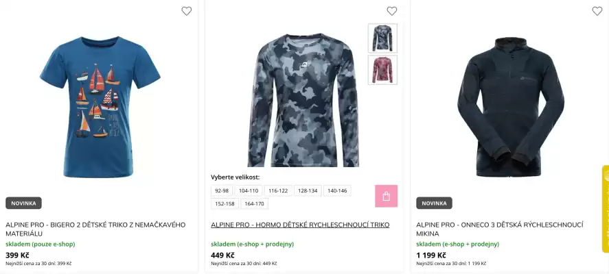 Alpine pro leták (platné do 2-03)