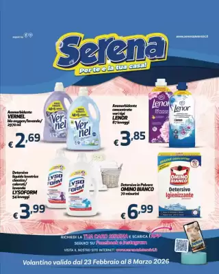 Volantino Serena Detersivi (valido fino al 8-03)