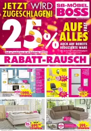 Möbel Boss Prospekt woche 9 Seite 1
