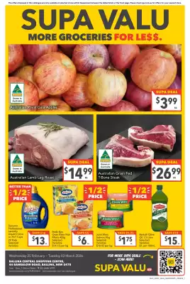 Supa Valu catalogue (valid until 3-03)