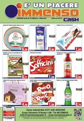 Volantino Immenso Cash (valido fino al 7-03)