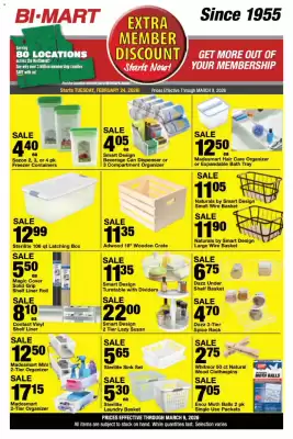 Bi-Mart weekly ad (valid until 10-03)