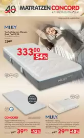 Matratzen Concord Prospekt Seite 1