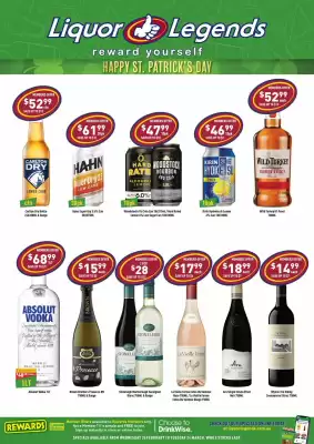 Liquor Legends catalogue (valid until 24-03)