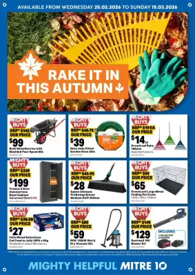 Mitre 10 catalogue (valid until 15-03)