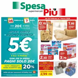 Volantino SpesaPiù Supermercati Pagina 1