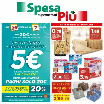 Volantino SpesaPiù Supermercati (valido fino al 11-03)