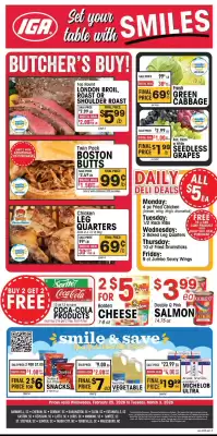 IGA weekly ad (valid until 3-03)