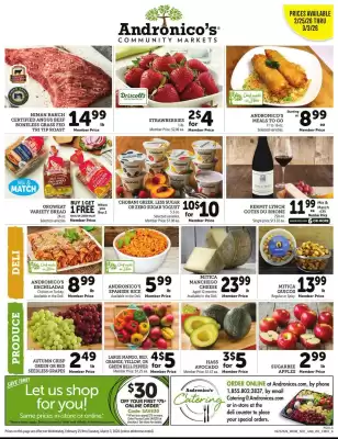 Andronico's weekly ad (valid until 3-03)