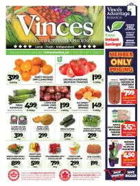 Vince's Market flyer Page 1