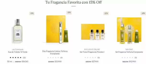 Catálogo L'Occitane Página 1