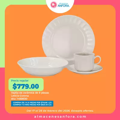 Catálogo Almacenes Anfora (válido hasta 28-02)