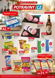 Potraviny CZ leták Strana 1