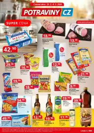 Potraviny CZ leták Strana 1