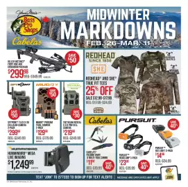 Cabela's flyer Page 1