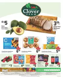 Clover Farm flyer week 9 Page 1