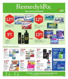 Remedy's RX flyer Page 1