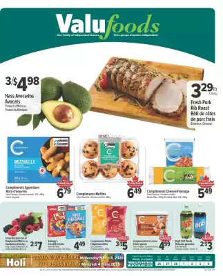 ValuFoods flyer (valid until 4-03)