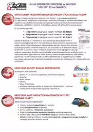 Społem gazetka | Zawiercie Strona 1