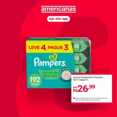 Encarte Lojas Americanas (válido até 8-03)