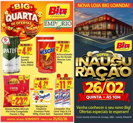 Catálogo Big Supermercados (válido até 26-02)