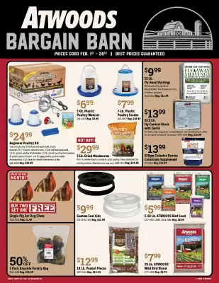 Atwoods Ranch & Home weekly ad (valid until 28-02)
