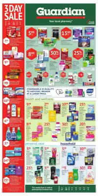 Guardian Pharmacy flyer (valid until 5-03)