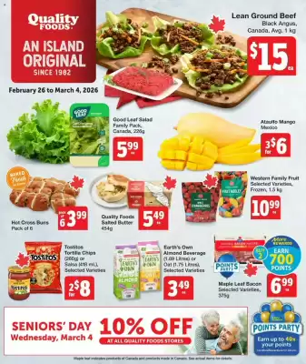 Quality Foods flyer (valid until 4-03)