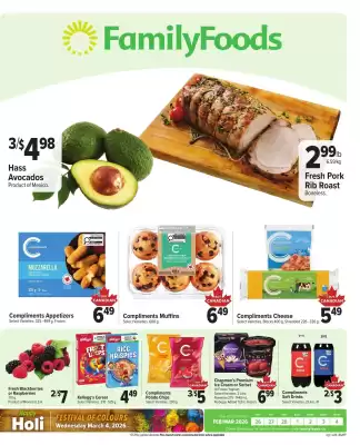 Family Foods flyer (valid until 4-03)