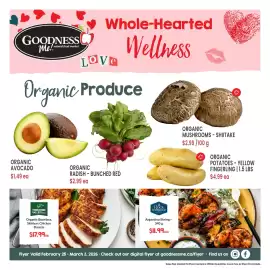 Goodness Me flyer week 9 Page 1