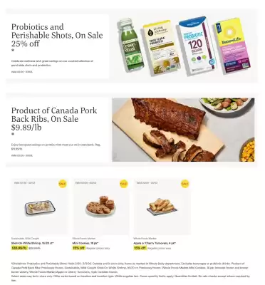 Whole Foods Market flyer (valid until 3-03)