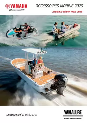 Catalogue Yamaha (valable jusqu'au 31-05)