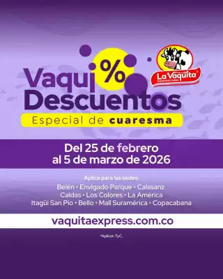 Catálogo La Vaquita Supermercados (válido hasta 5-03)