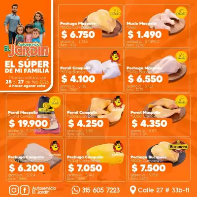 Catálogo Autoservicio El Jardín (válido hasta 27-02)