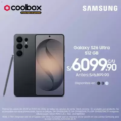 Catálogo Coolbox (válido hasta 31-03)