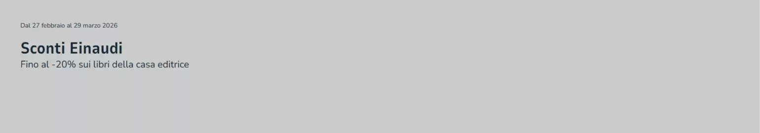 Volantino Mondadori Pagina 1