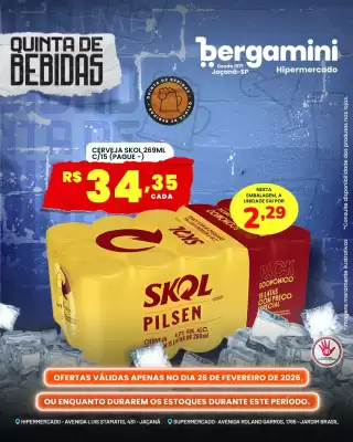 Catálogo Supermercado Bergamini (válido até 26-02)