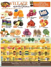 Village Market Food Centers weekly ad week 9 Page 1