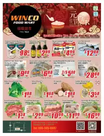 WinCo Food Mart flyer week 9 Page 1