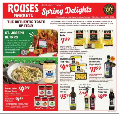 Rouses weekly ad (valid until 25-03)