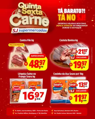 Encarte Sj Supermercados (válido até 27-02)