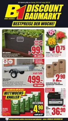 B1 Discount Baumarkt Prospekt (gültig bis 6-03)