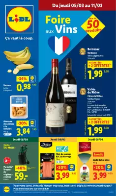 Catalogue Lidl (valable jusqu'au 11-03)