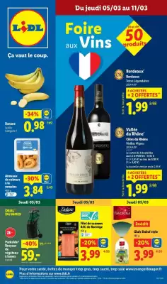 Catalogue Lidl (valable jusqu'au 11-03)