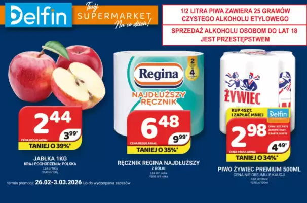 Delfin gazetka (ważność do 3-03)